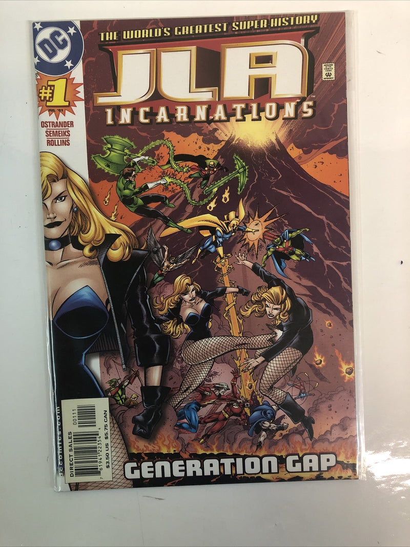 JLA (1998) World Without Grown-Ups # 1-2 & Paradise Lost # 1-2-3 (VF/NM) DC
