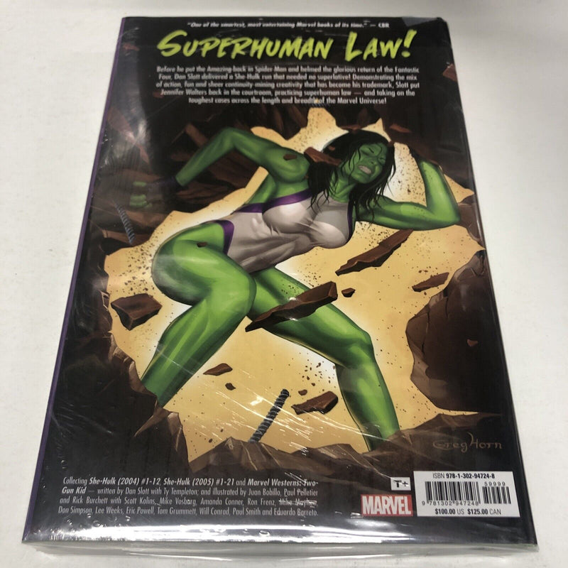 She-Hulk (2022) (NM+) Dan Slott| Omnibus| Marvel | Hardcover- Brand New - Sealed