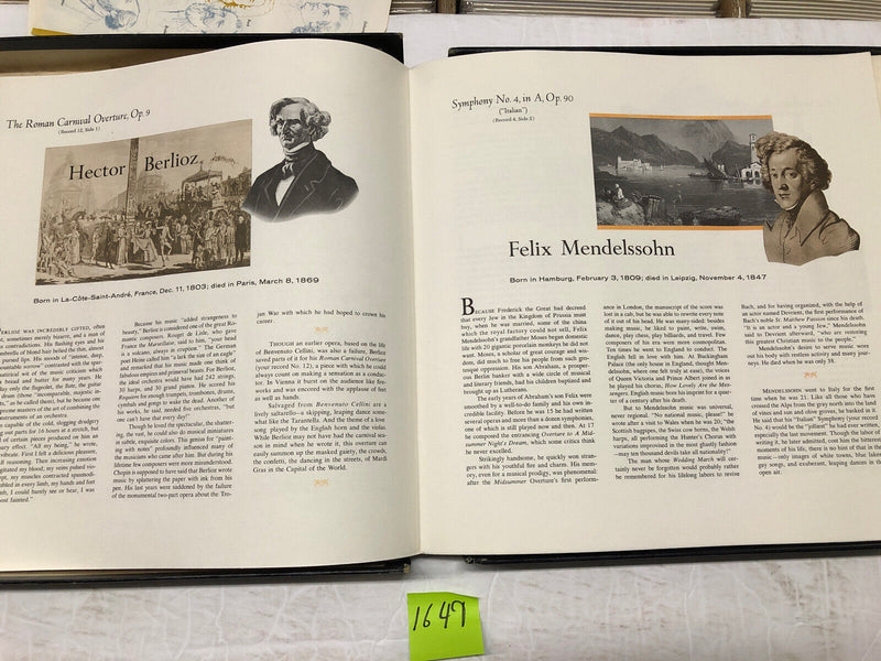 Music Of The World’s Great Composers 11 Vinyl LP Album Box Set