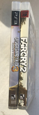 Uncharted 3 Drakes Deception ,Farcry 2 PS3