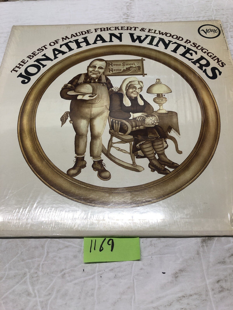 Jonathan Winters Best Of Maude Frickert & Elwood P. Suggins Vinyl LP Album