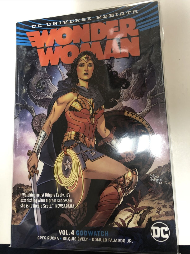 Wonder Woman Vol.4 Godwatch (2017) DC Comics TPB SC Greg Rucka