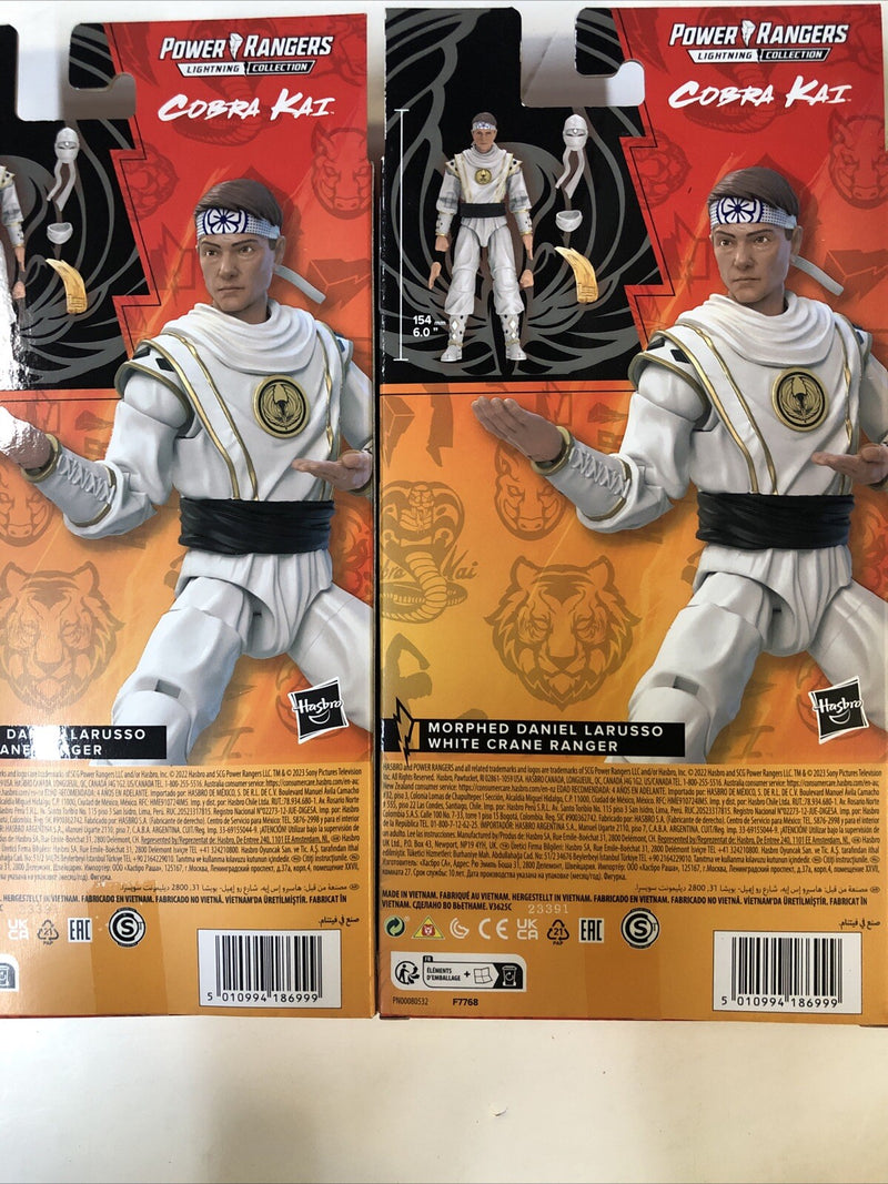 Power Rangers (2022) Lightning Collection • White Crane Ranger • Cobra Kai