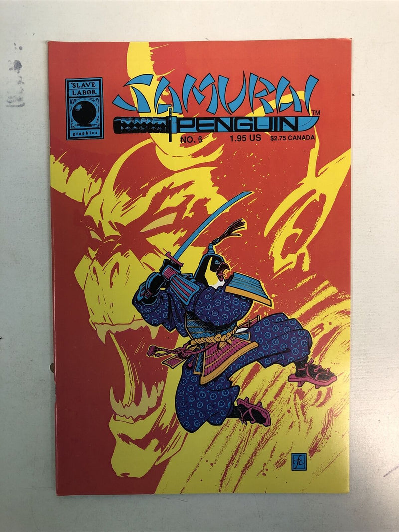 Samurai Pinguin (1988) Set # 1-8 Missing # 7 (VF/NM) Slave Labor Comics