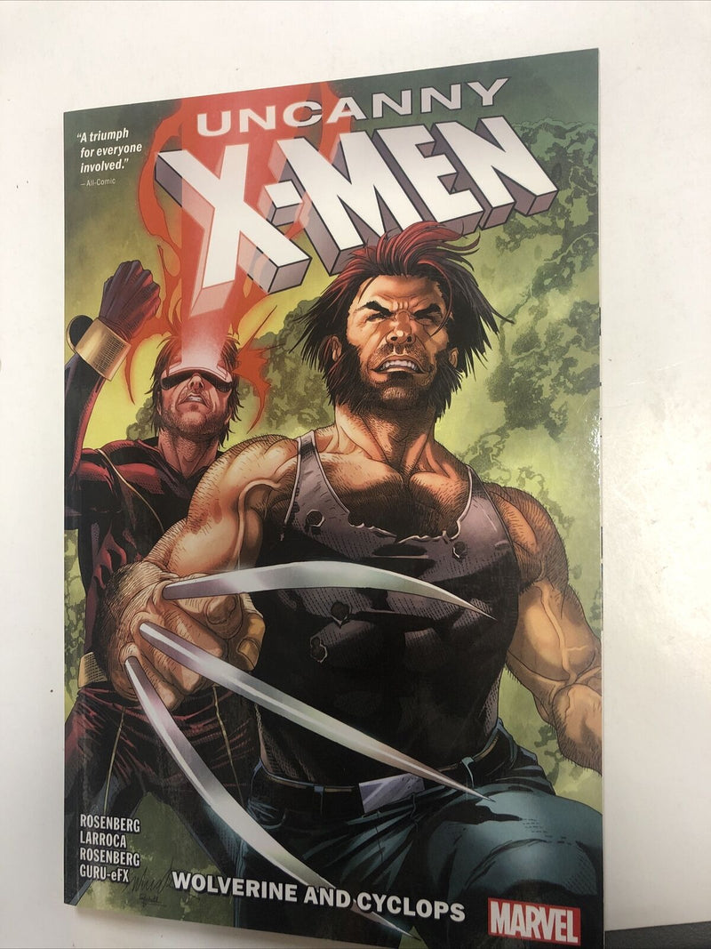 Uncanny X Men Wolverine And Cyclops (2019) Marvel TPB SC Salvador Larroca