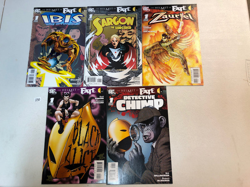 The Helmet Of Fate (2007) 5 one-shots (VF/NM) Complete Set Black Alice Sargon