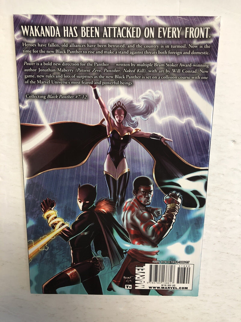 Black Panther: Power | TPB Paperback (NM)(2010) Jonathan Maberry | Marvel
