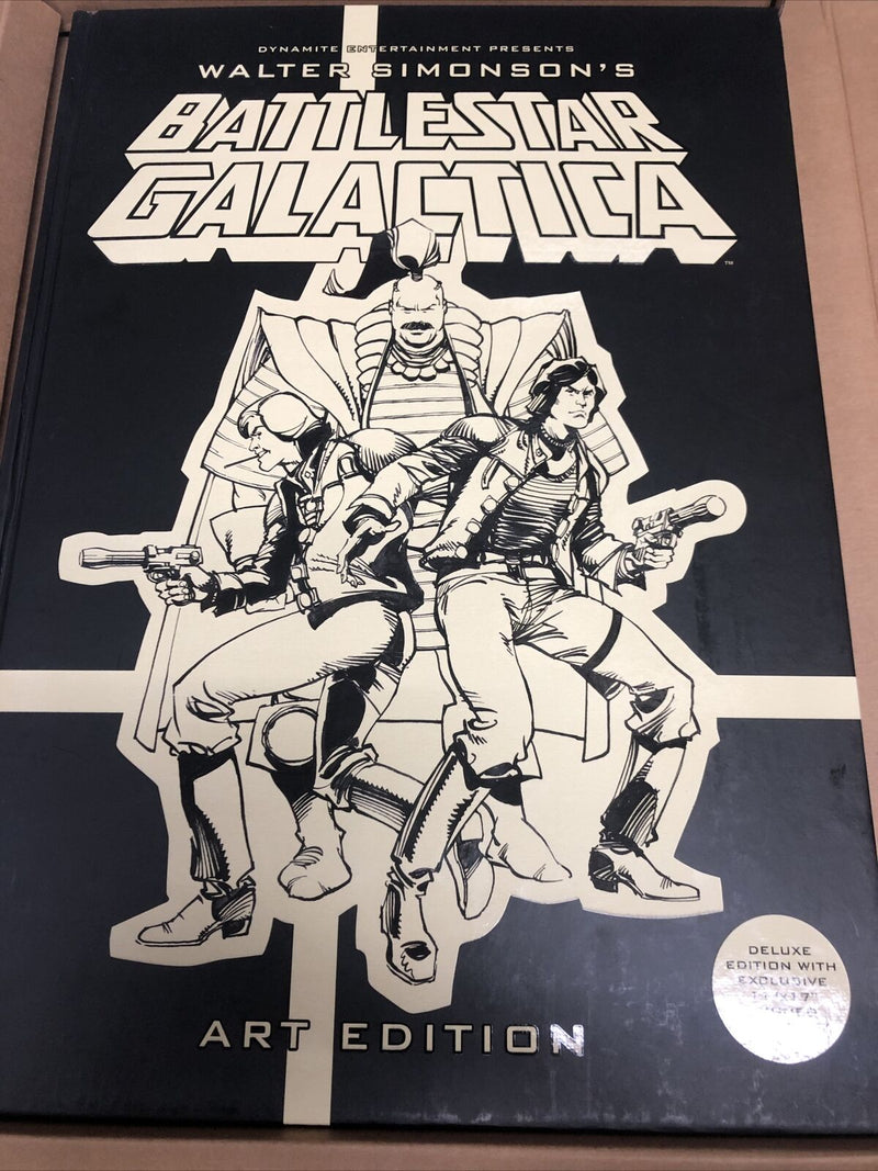 Battlestar Galactica Art Edition Dynamite Deluxe Edition Signed