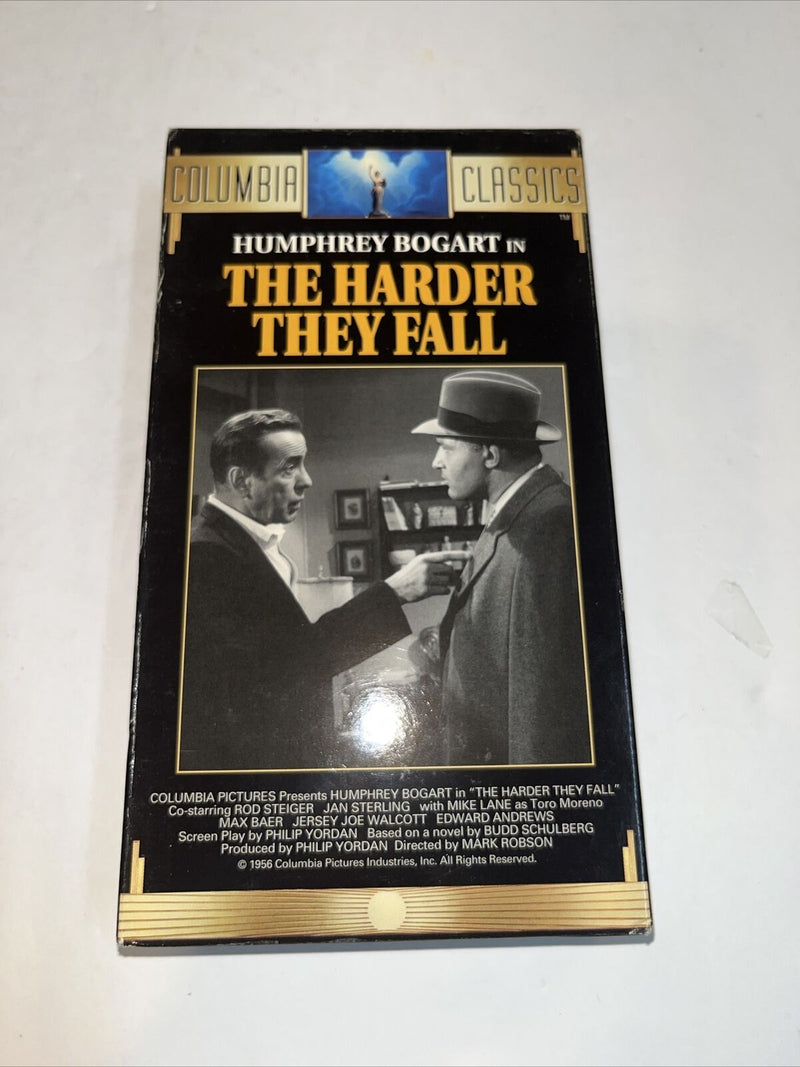 The Harder They Fall (VHS, 1992) Humphrey Bogart | Columbia