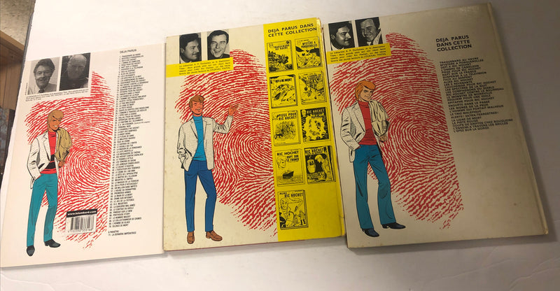 Collection Ric Hochet (1970) Le Lombard TPB HC A.P. Duchateau (French)