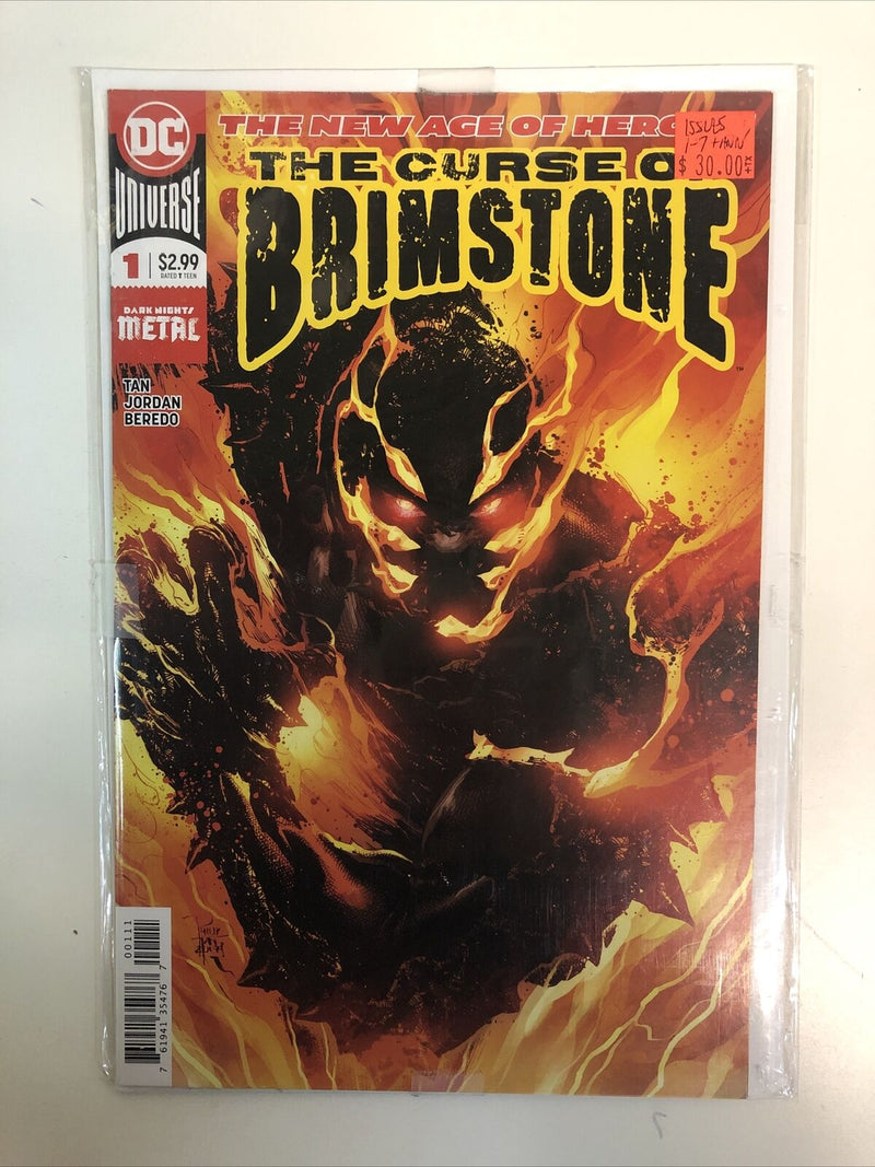 The Curse Of Brimstone (2018) Starter Set # 1-7 & Annual # 1 (NM) DC Comics