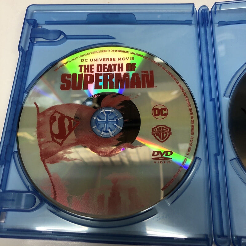 The Death of Superman (2019) BILINGUAL • Blu-Ray/DVD/Digital • slipcover