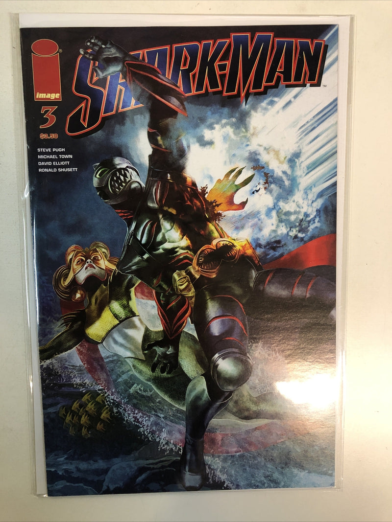 Shark-Man (2006) # 1-2 & (2008) # 1-2-3 (VF/NM) Image Comics•Thrill House Comics