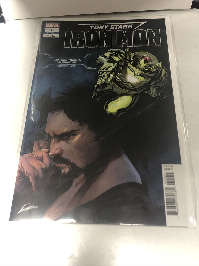 Tony Stark Iron Man (2018) #1 (NM+) 21 Copy Of All Armor Covers LGY #601