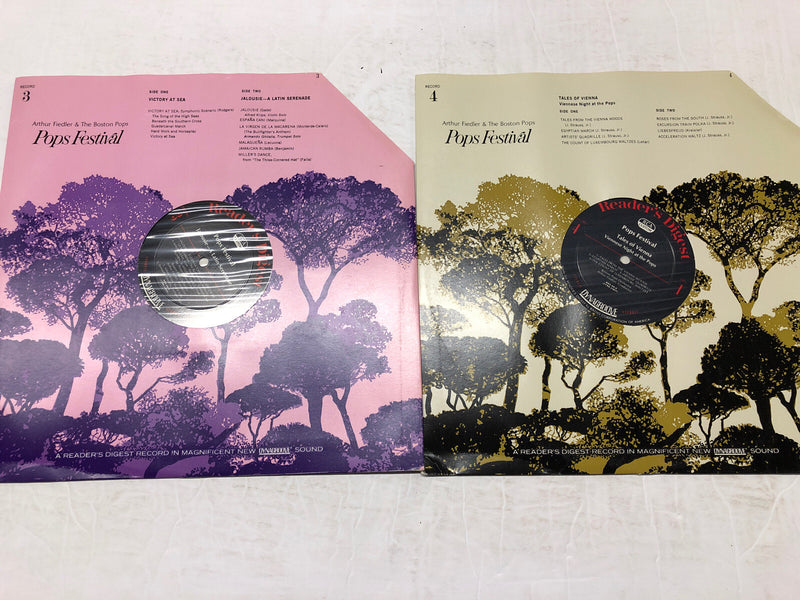 Arthur Fiedler & The Boston Pops Pops Festival 10 Vinyl LP Album Box Set