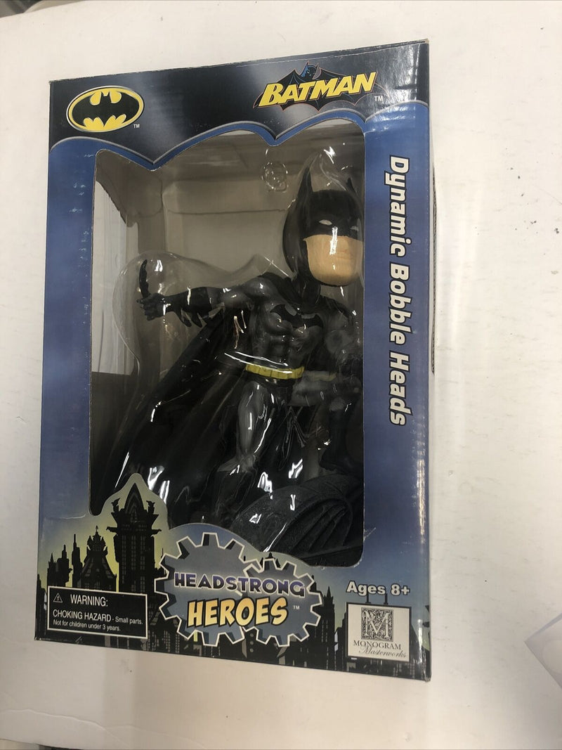 Monogram Masterworks Headstrong Heroes Batman Dynamic Bobble Head