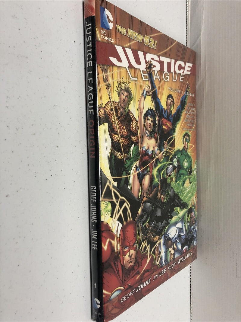 The New 52! Justice League (2013) HC Vol # 1 Origin Collects #1-6 Johns•Lee