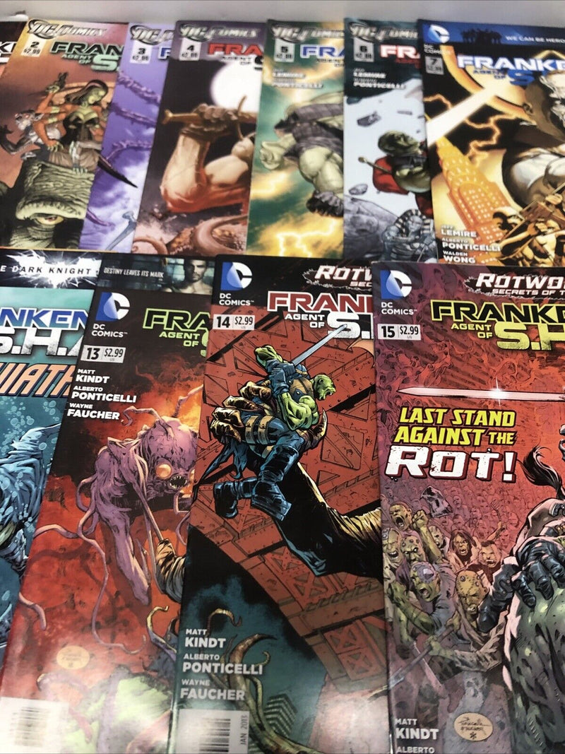 Frankenstein Agent Of Shade (2012) Set Issues