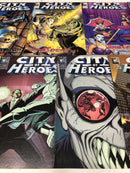 City Of Heroes (2004) Set Issues # 1-12 •Missing # 6 • Neil Hendrick • Blue King