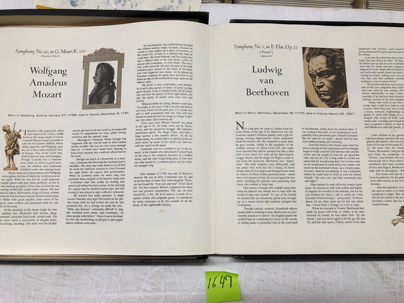 Music Of The World’s Great Composers 11 Vinyl LP Album Box Set