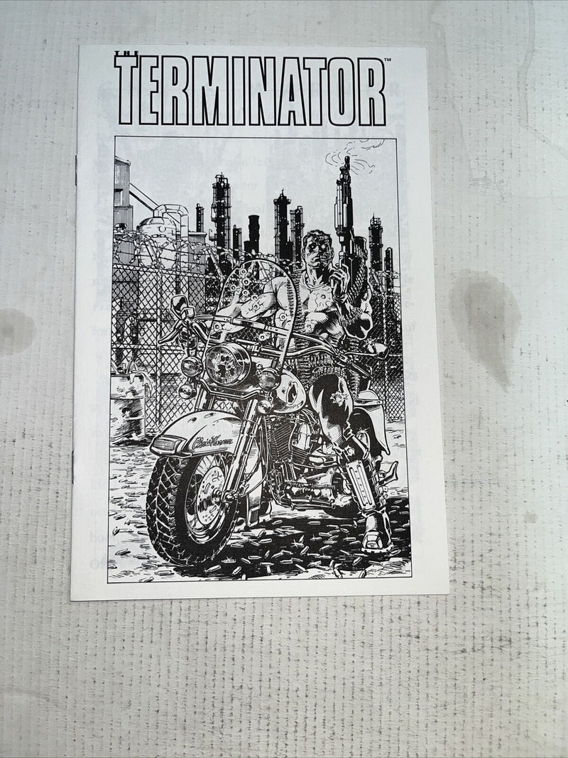 Terminator 7 Plates Art Portfolio + Mini Comic ~ 1984 Adams ,Beauvais ,Warner