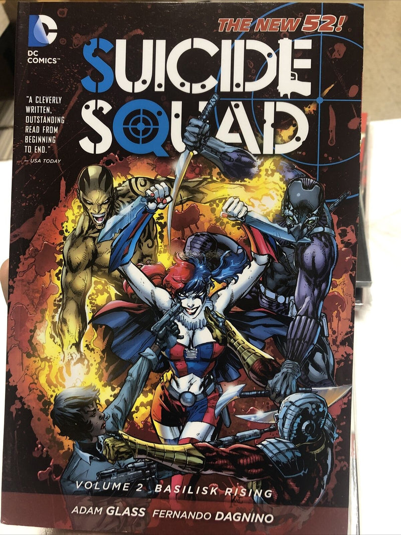 Suicide Squad Basilisk Rising Vol.2 (2012) DC Comics TPB SC Adam Glass