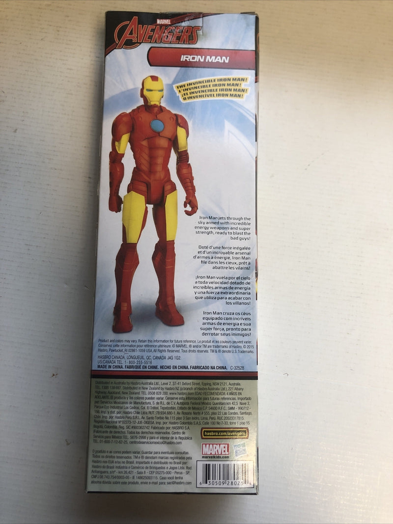 2015 Hasbro Iron Man 12" action figure Titan Hero Series Marvel
