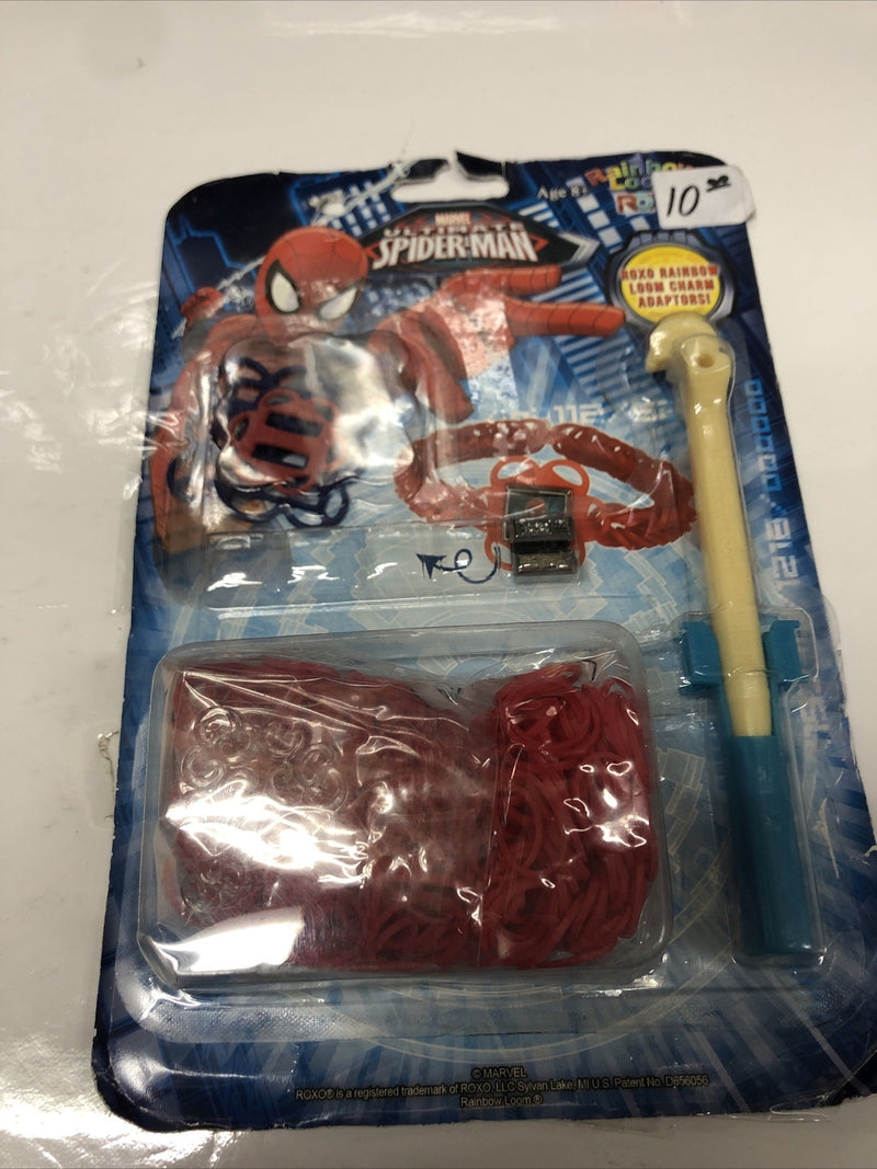 Rainbow Loom • Ultimate Spider Man • Marvel • Rixo Rainbow Loom Charm Adaptors