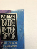 Batman Bride Of The Demon Hardcover HC (1990) Mike Barr | Grindberg