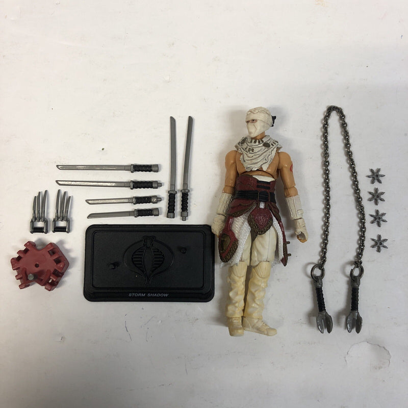 G.I. Joe Cobra Storm Shadow (v39) Pursuit of Cobra 2010 Version Complete Mint