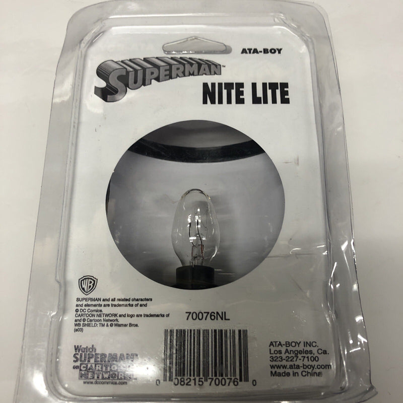 Superman • Nite Lite • Warner Bros • ATA Boy • DC Comics