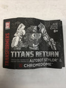 Transformers Titans Return Chromedome & Stylor 2015 Complete Mint w/instructions