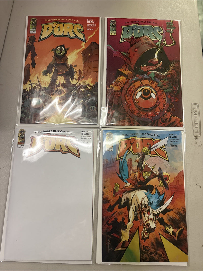 D'ORC (Dorc) #1 A B C D • 1st Print Image Comics • Brett Bean (NM/Mint