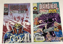 Death’s Head (1993) Set Issue 1-2 Marvel Universe • Dan Asnett Origin Of Die Cut