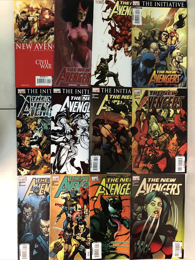 The New Avengers (2005) Set # 1-64 & Annual # 1-2-3 & 19 Mini Series (VF/NM)