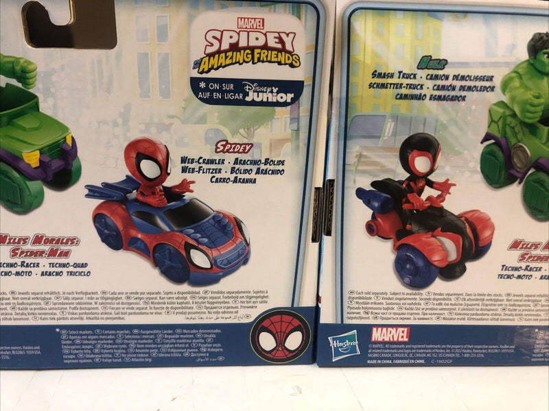 Spidey And His Amazing Friends • Spidey • Ms Marvel(2022) Hasbro • Disney Junior