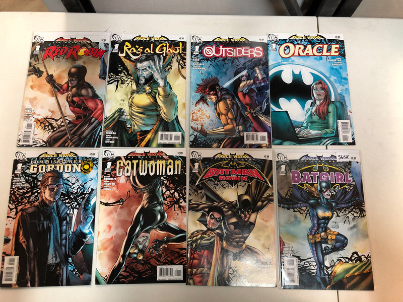 Bruce Wayne The Long Road Home (2010) 8-part storyline VF/NM Complete Set Batman
