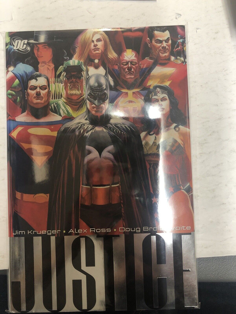 Justice Vol.1 (2006) Dc Comics TPB HC Jim Krueger