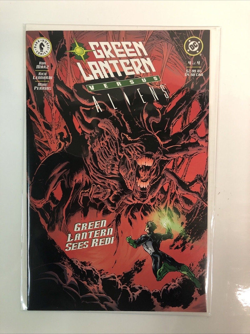 Green Lantern VS Aliens (2000) Complete Set