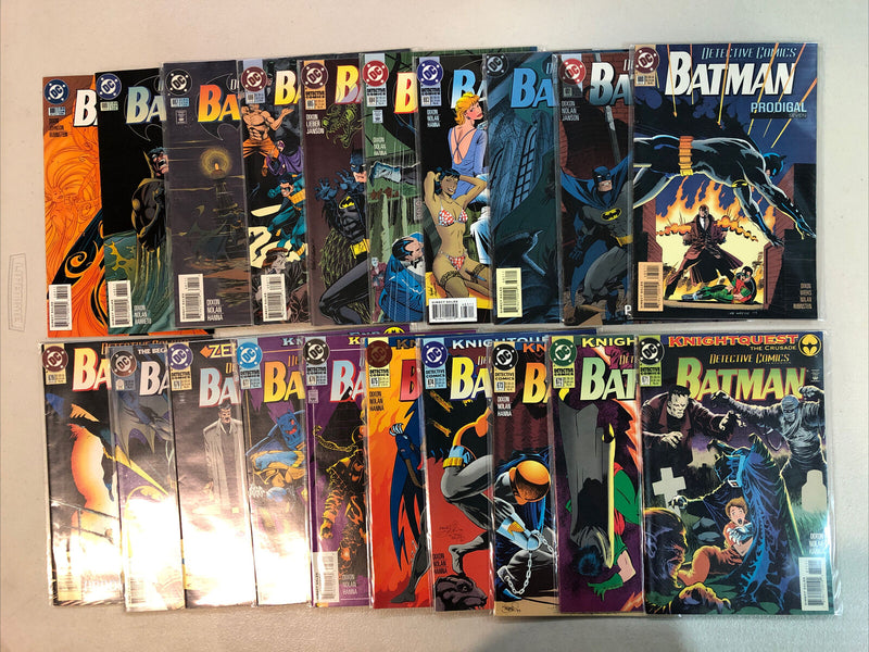 Detective Comics (1992) #651-699, 0, An# 5-8 (VF/NM) Complete Sequential Run Set