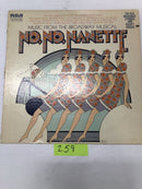 No No Nanette Music From The Broadway Musical Vinyl LP Album