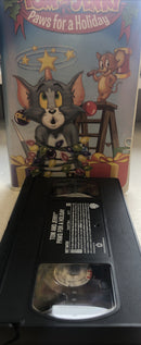 Tom and jerry Paws for a Holiday vhs