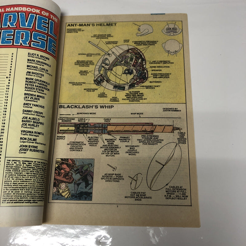 Marvel Universe (1984)