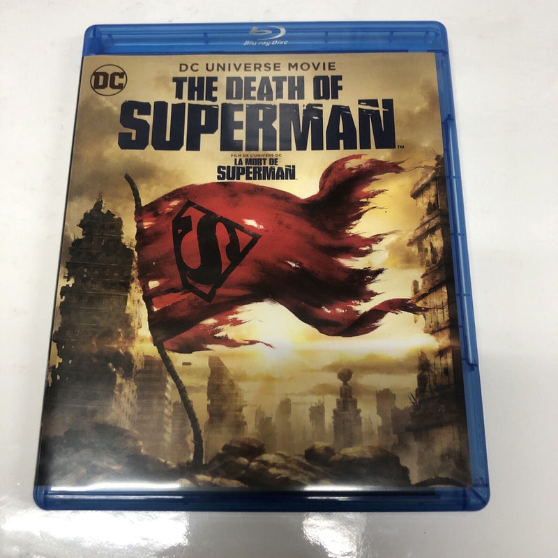 The Death of Superman (2019) BILINGUAL • Blu-Ray/DVD/Digital • slipcover