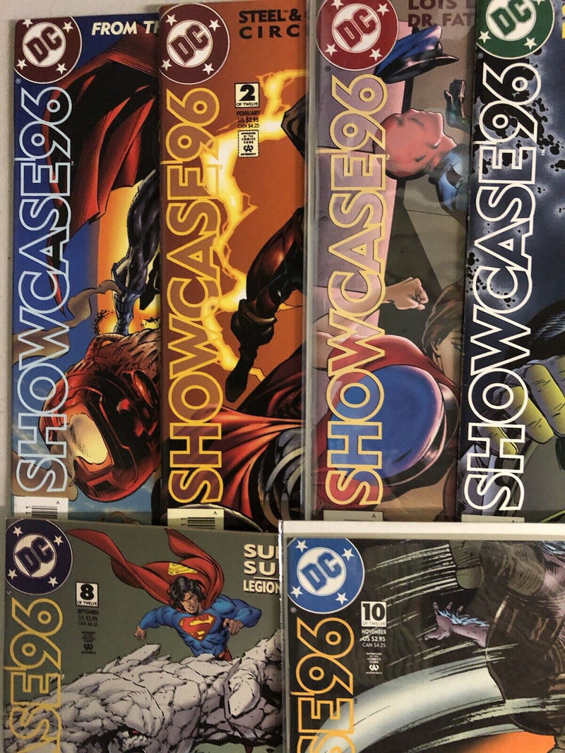 Showcase 93 (1996) Complete Set # 1-12 Missing #9 DC Comics • Supergirl•Superboy