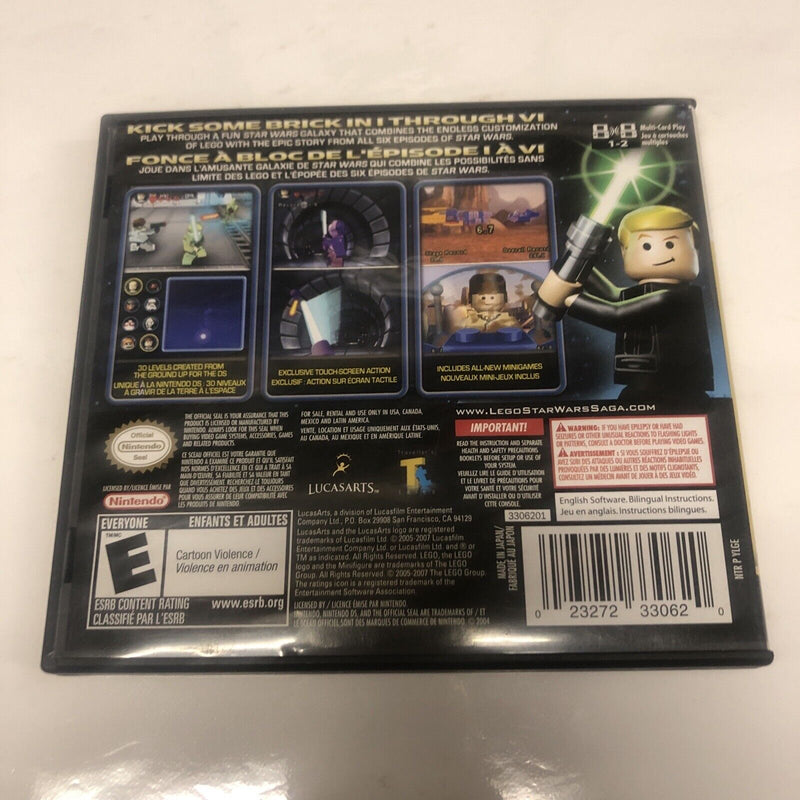 LEGO Star Wars: The Complete Saga Nintendo DS Brand New Factory Sealed