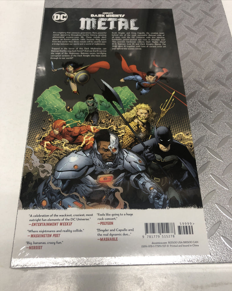 Absolute Dark Nights: Metal (2022) DC Comics| HC| Brand New-Sealed