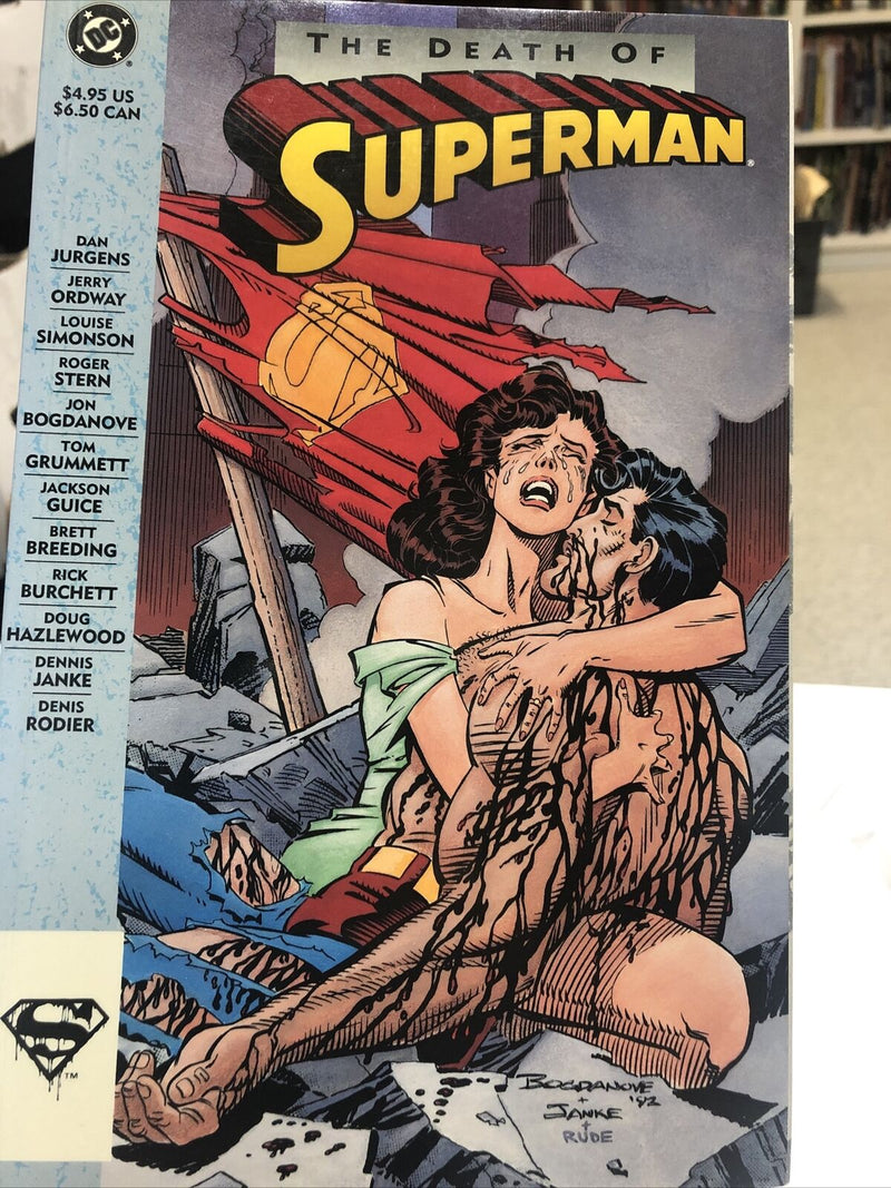 The Death Of Superman (1993) DC Comics TPB SC Dan Jurgens