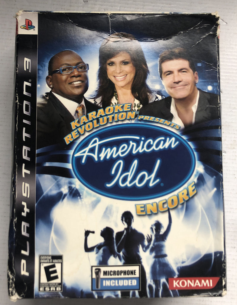 American Idol Encore With Mic Boxed set PS3