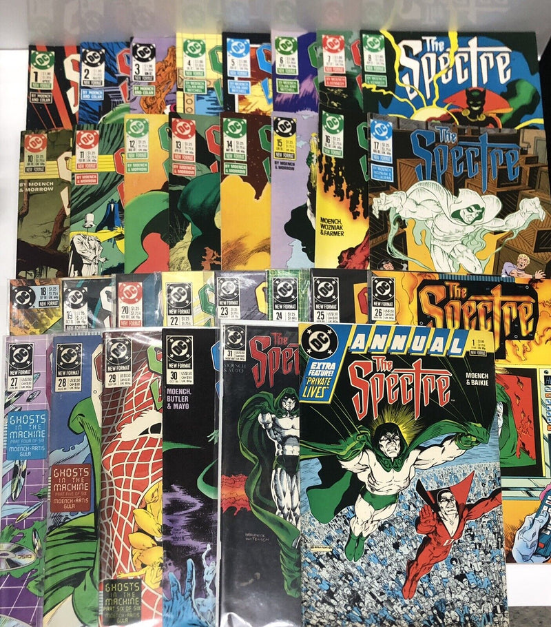 The Spectre (1987) Set Issue # 1-31 + Annual # 1 • Missing Issue # 21 • Moench